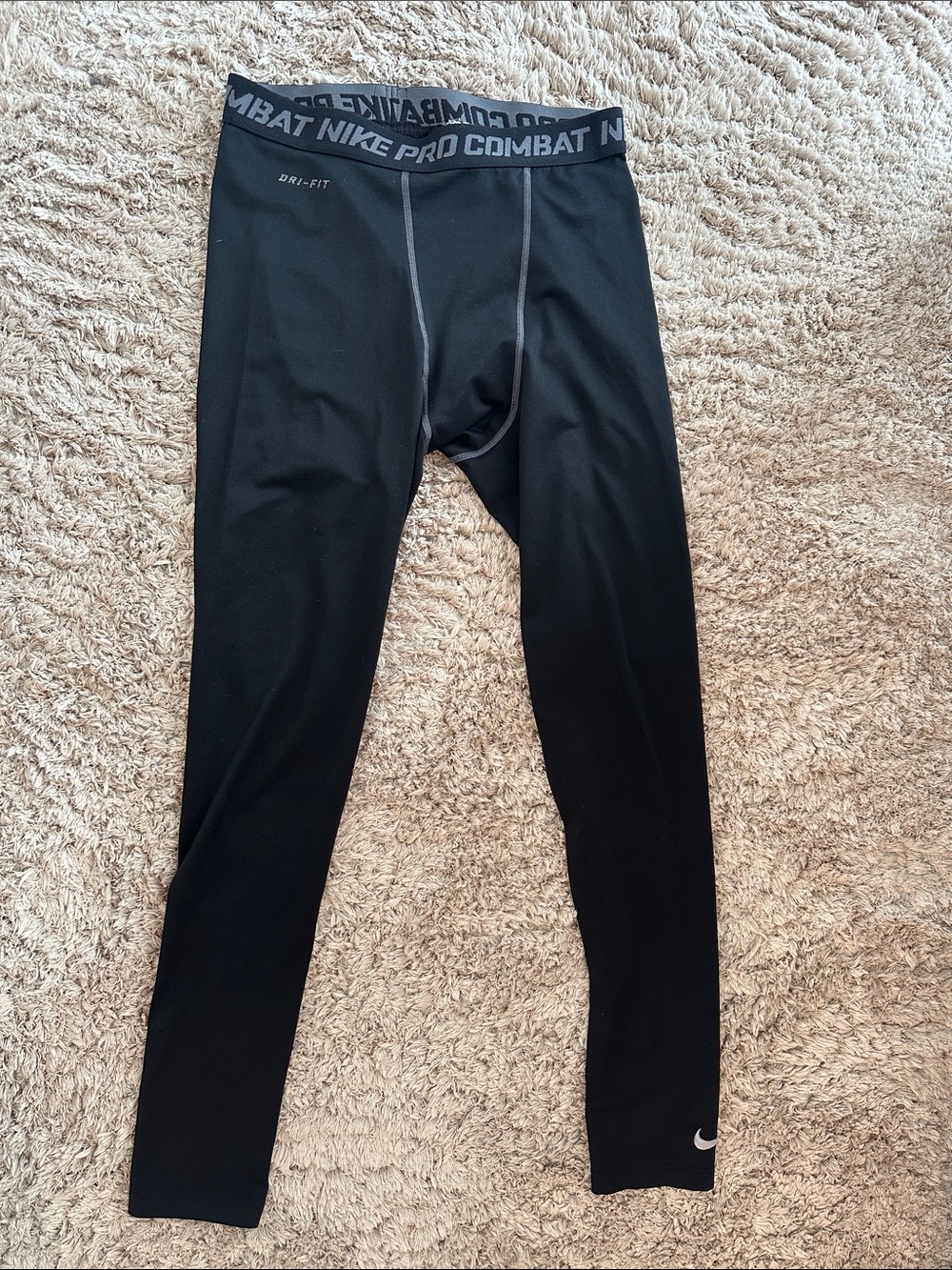 Nike Pro Combat Men's Black Compression Tights
